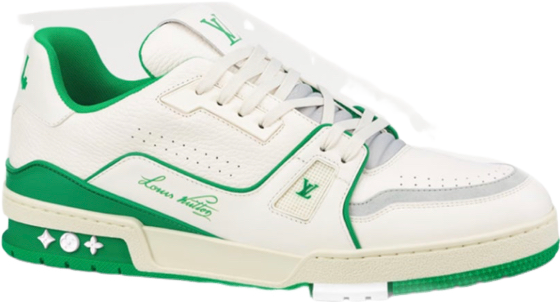 Sneakers Lv trainers verte facture