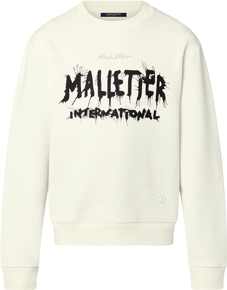Sweatshirt en coton Lv