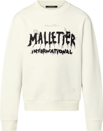Sweatshirt en coton Lv