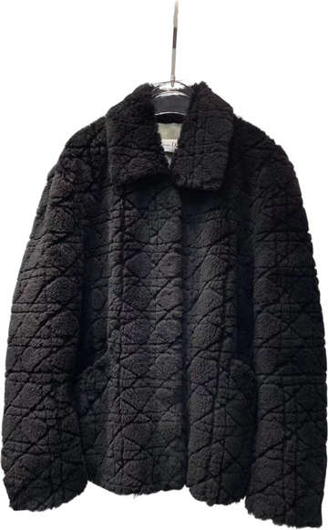Veste Cd en daim suede noir
