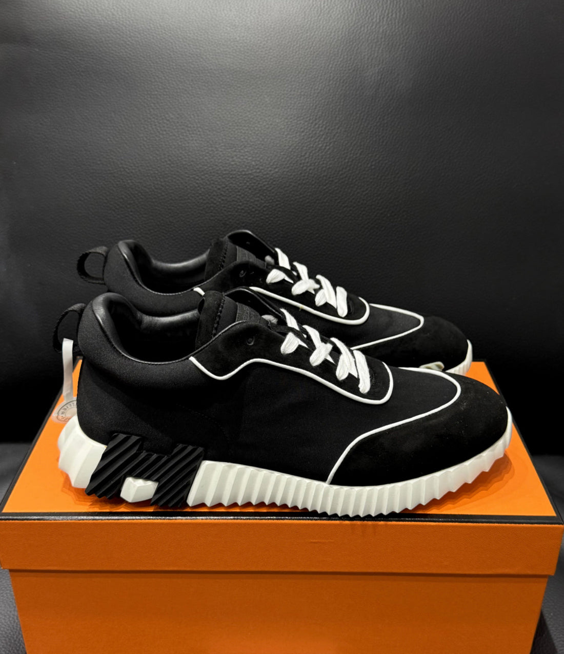 Sneakers Hermès Bouncing packaging complet facture