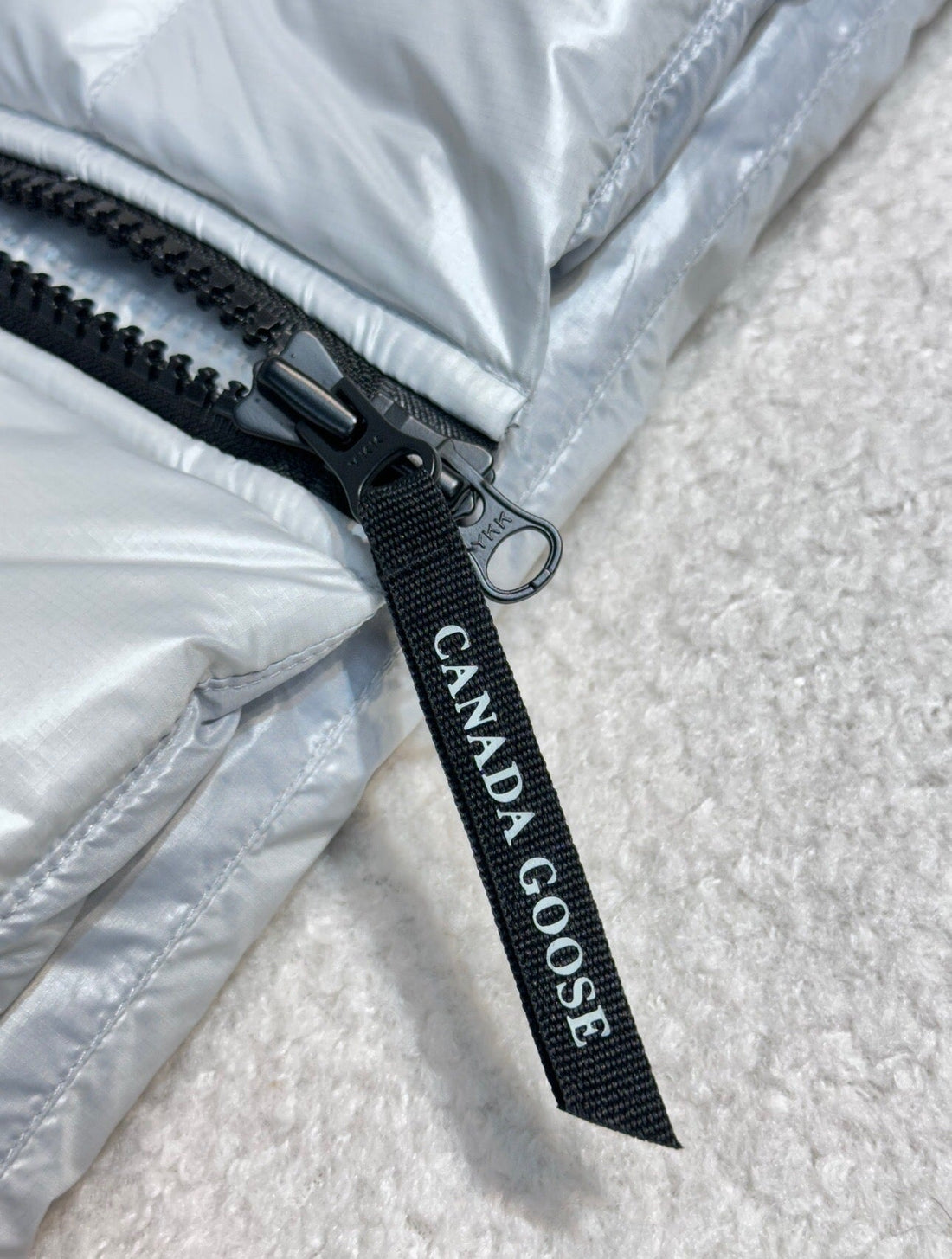 Canada Goose Gilet matelassé crofton finition metalisé facture 2024
