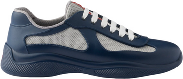 Sneakers Prada America ´ s Cup bleu nuit Gomme & tissu bike 10/10