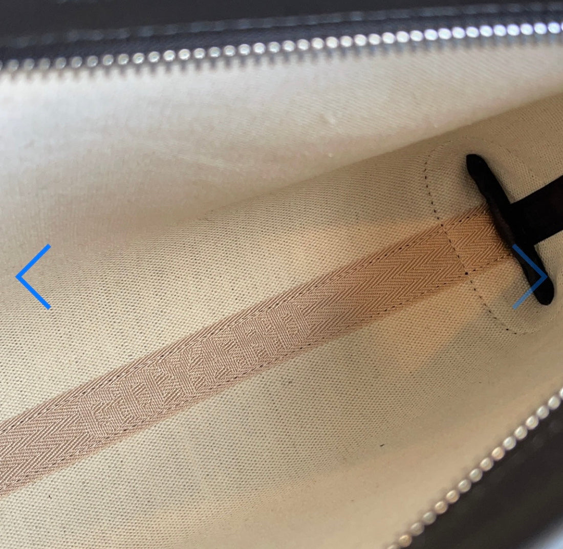 Pochette conti black facture