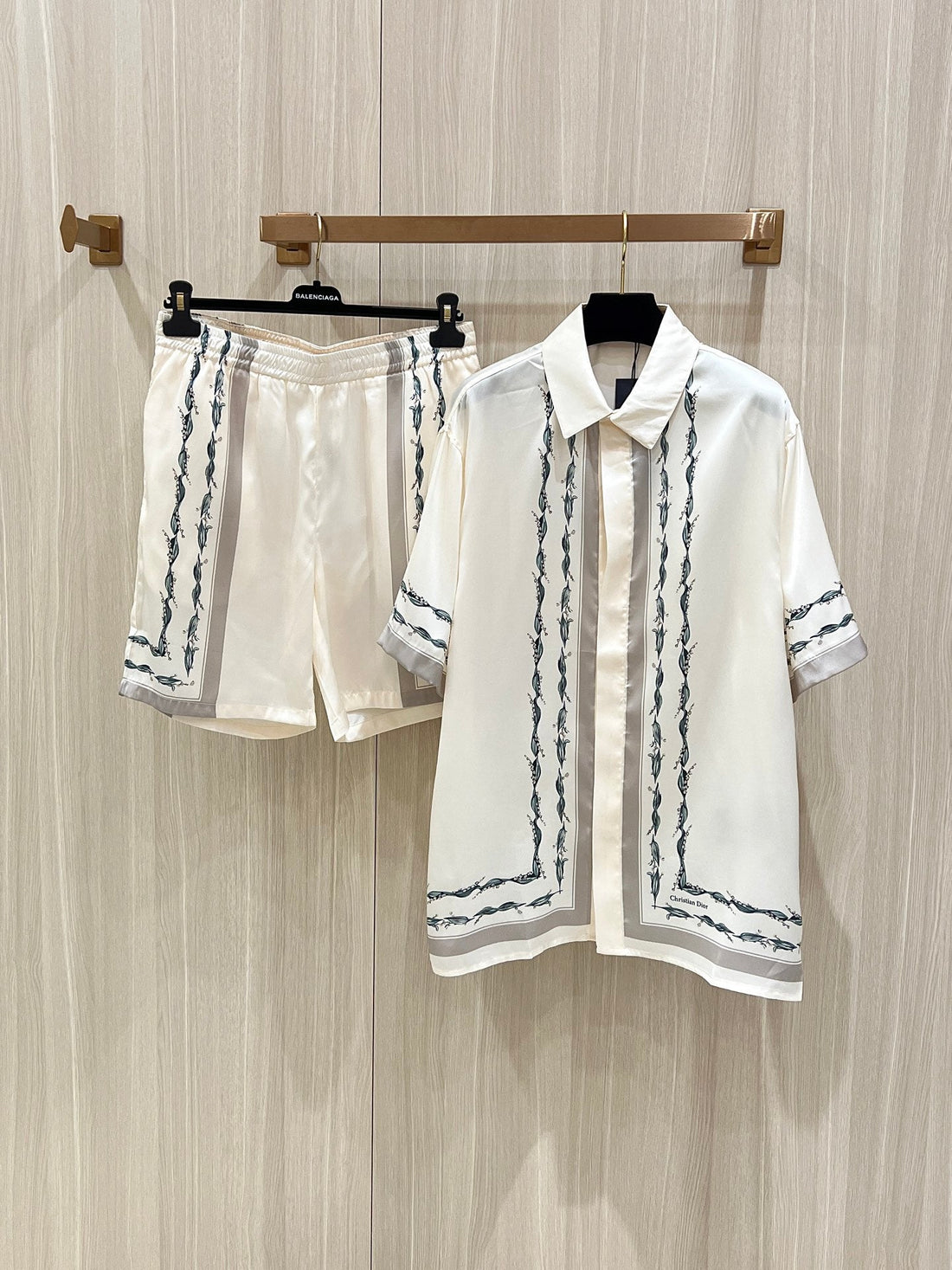 Ensemble Chemise à manches courtes Christian D Couture Muguet