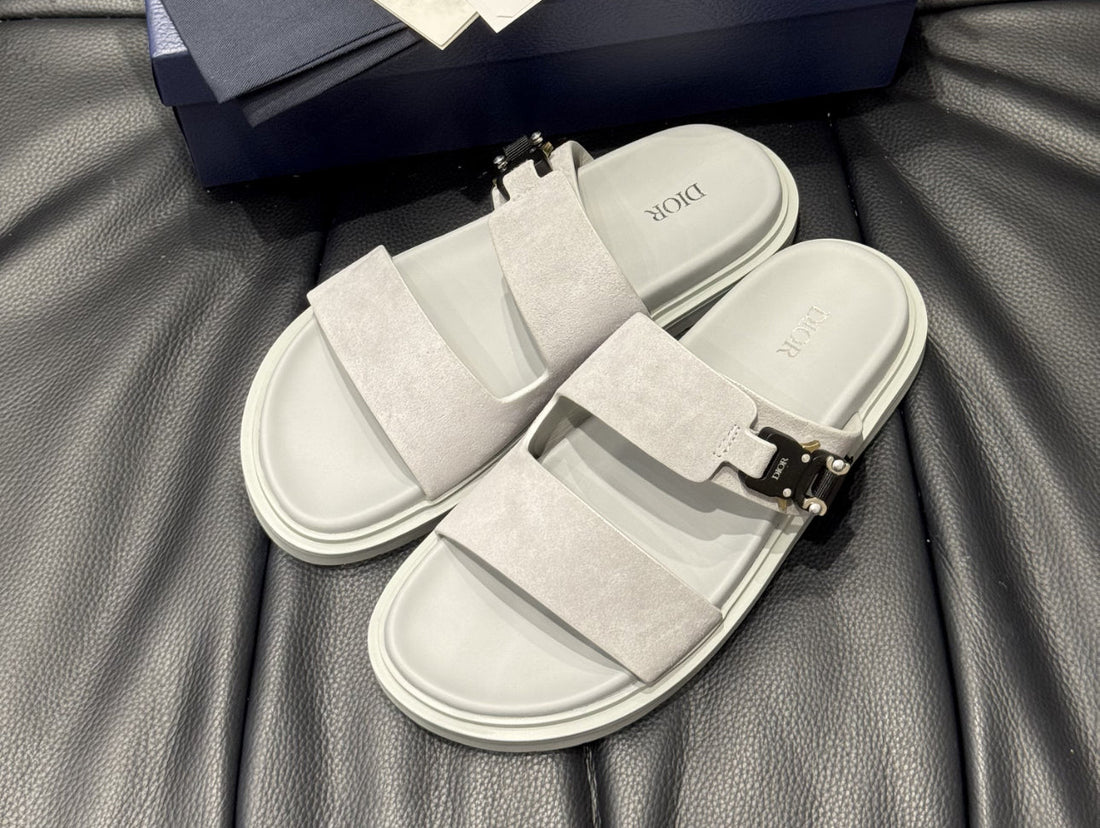 Sandale Dior Aqua Suède grise