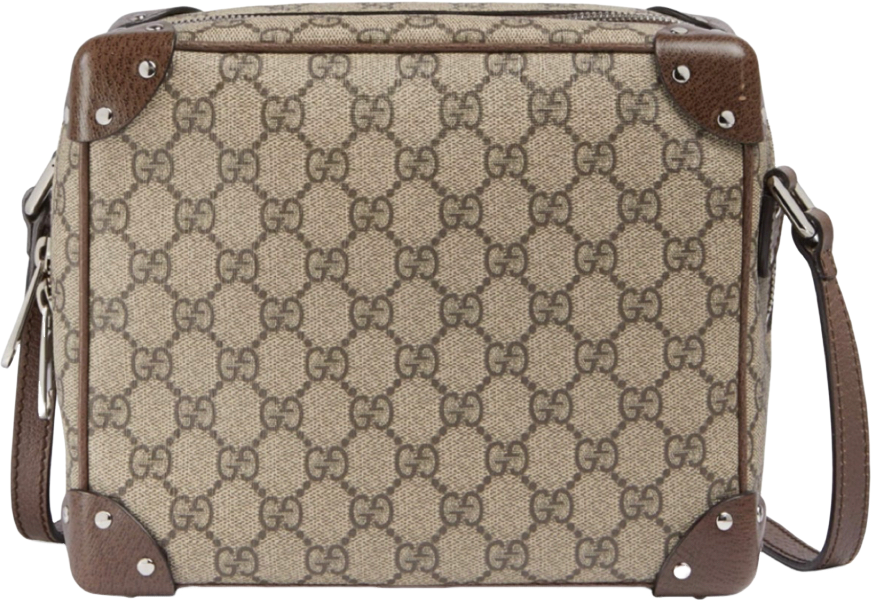 Sacoche GUCCI Detail en cuir marron  facture