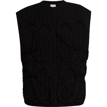 Pull sans manches en laine LOEWE