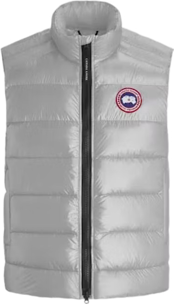 Canada Goose Gilet matelassé crofton finition metalisé facture 2024