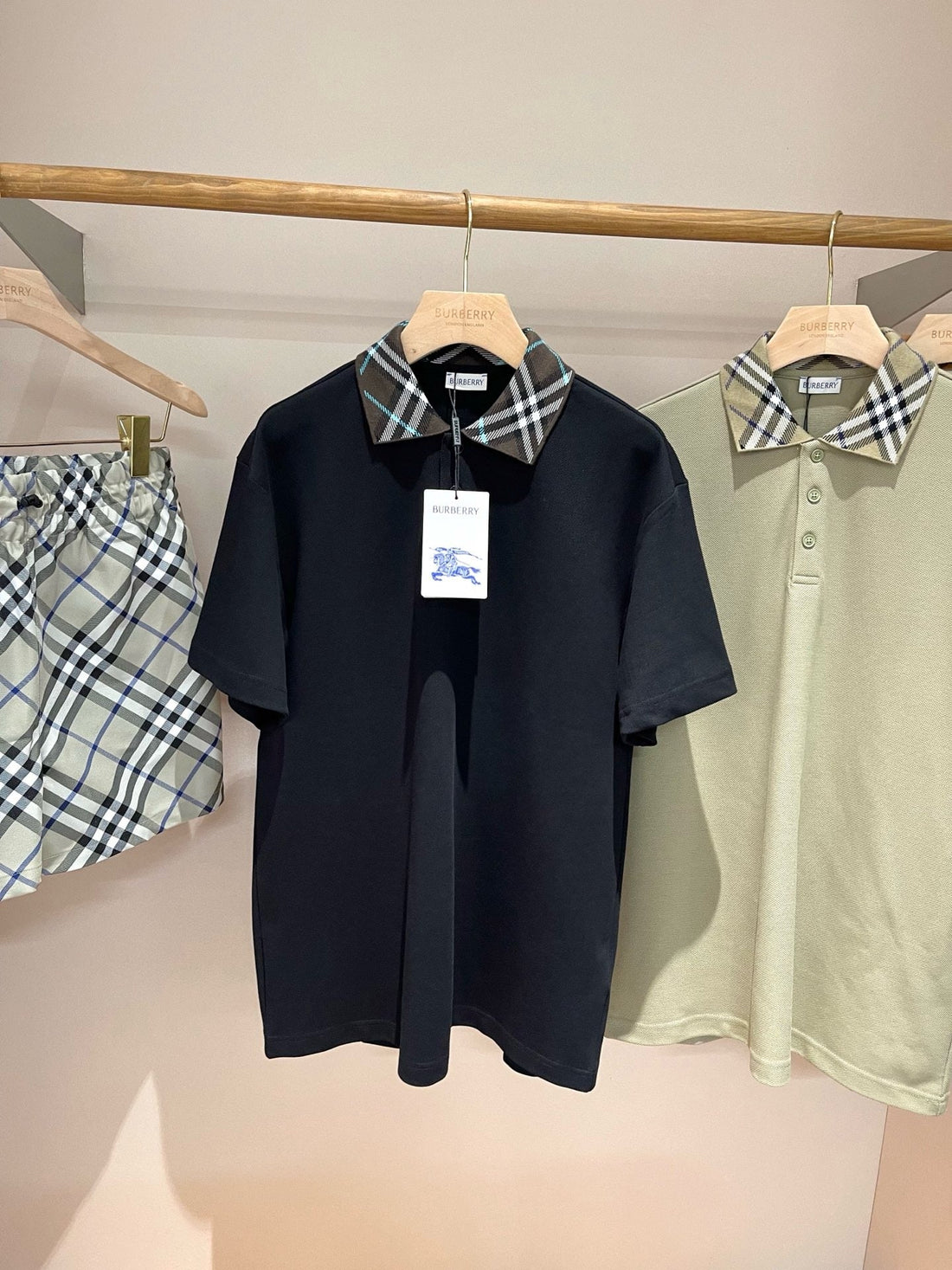 Polo Burberry en coton 2k25