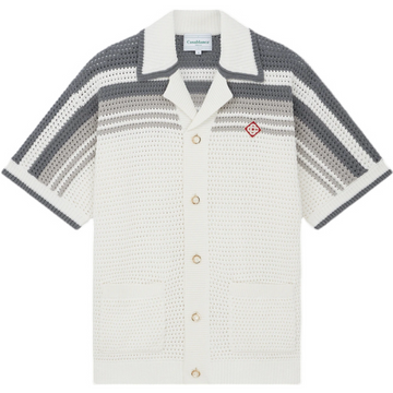 Tennis crochet shirt ensemble