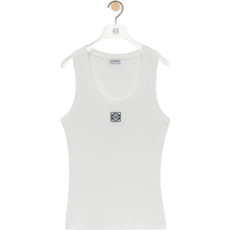 Débardeur Anagram en coton Loewe