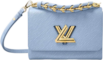 Sac twist MM bleu nuage facture