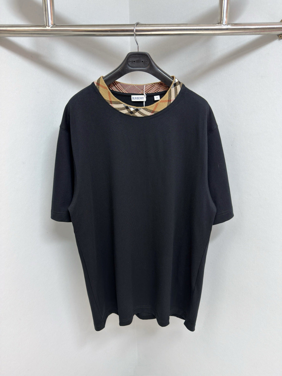 T-shirt Burberry en coton avec Check