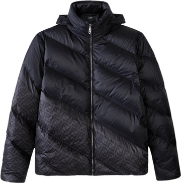 Doudoune Fendi reversible noir facture 2023