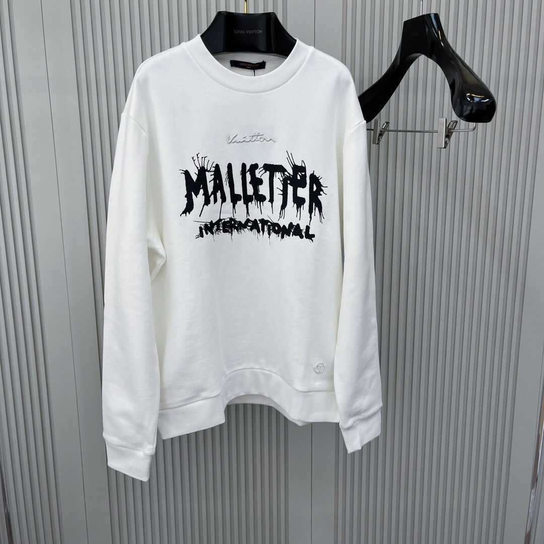 Sweatshirt en coton Lv