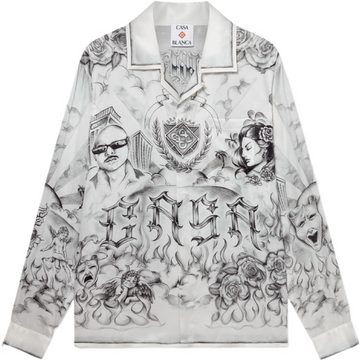 Chemise Casa manches longues tattoo