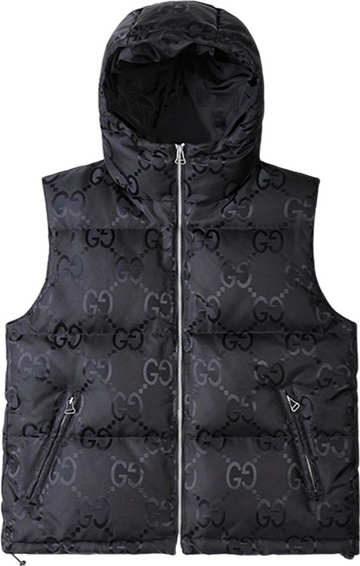 Veste GUCCI jumbo sans manche  black
