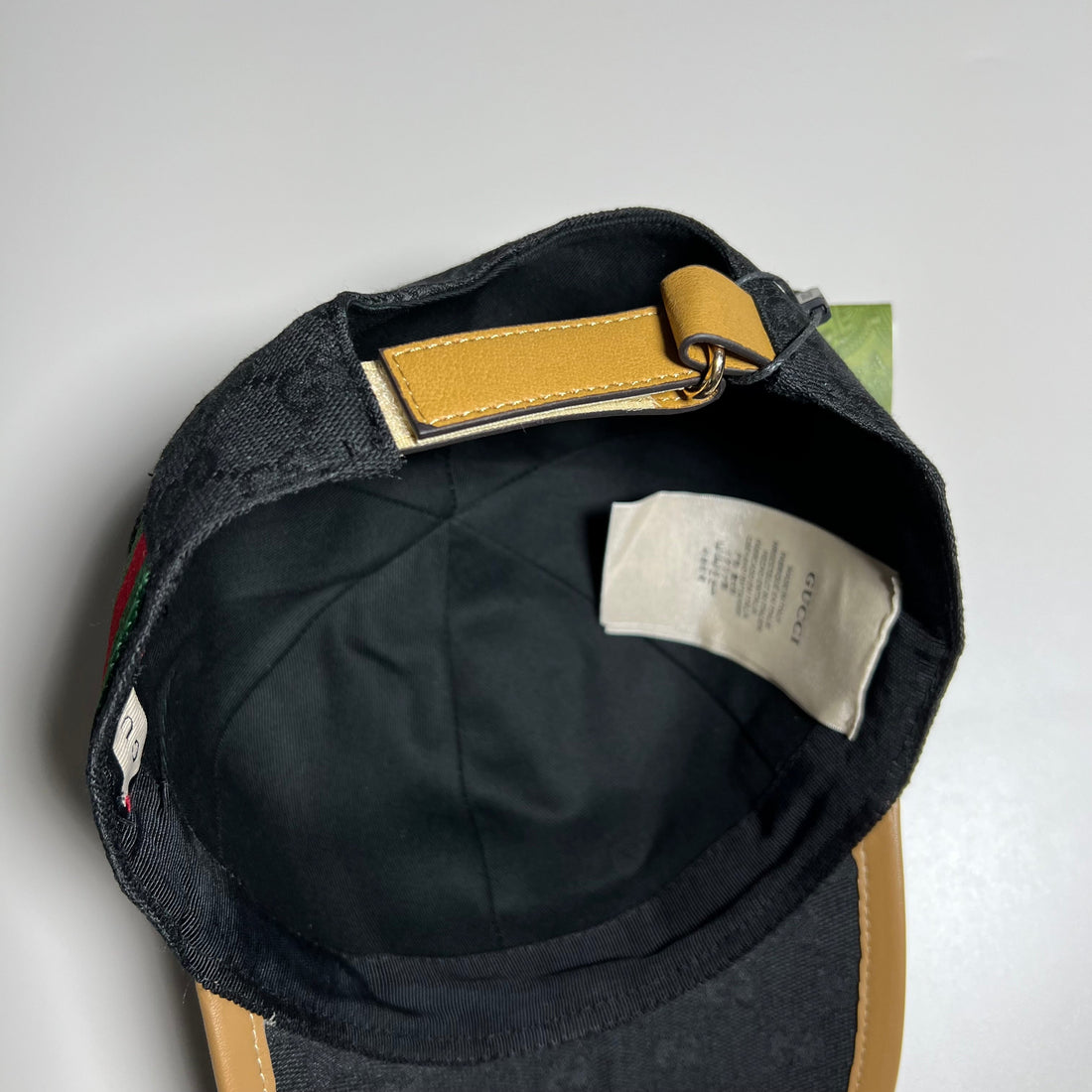 Casquette Gucci Black brown avec ticket