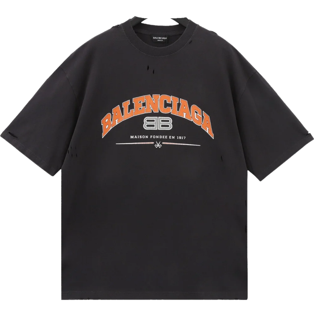 T-SHIRT BALANCIAGA NOIR