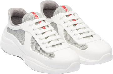Sneakers Prada America ´ s Cup Gomme & tissu bike white