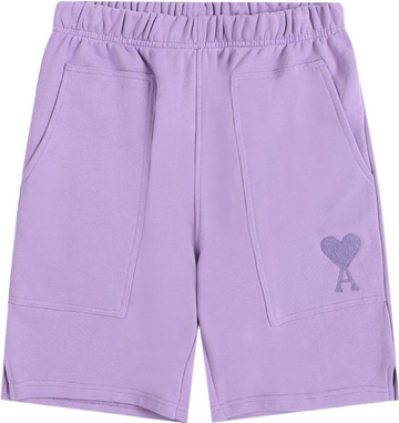 Short gris  à petit logo ami de cœur gris