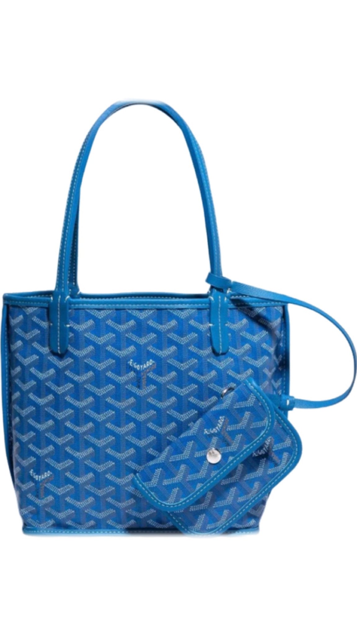 Sac Anjou Mini  blue facture