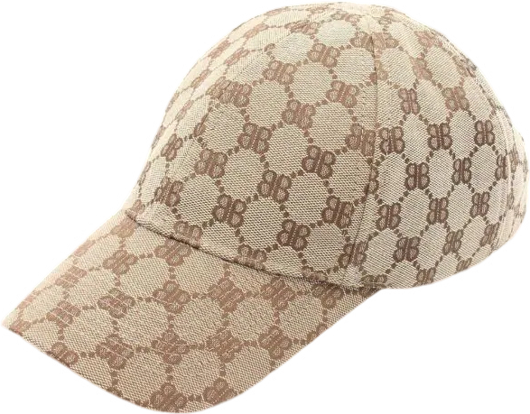 Casquette balenciaga x Gucci marron avec ticket