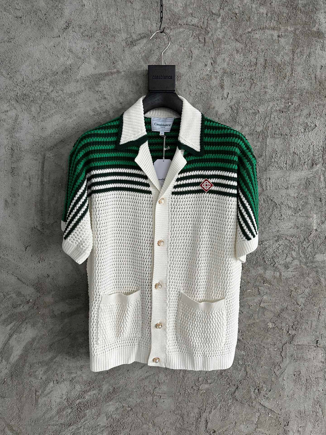 Tennis crochet shirt casa