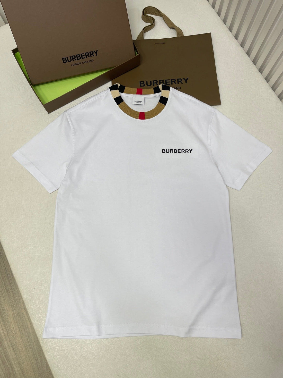 T-shirt Burberry White