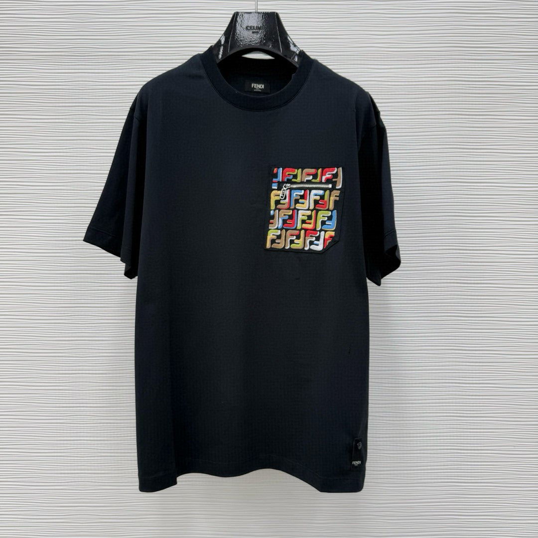 FENDI T-shirt Lunar New Year en coton noir 10/10