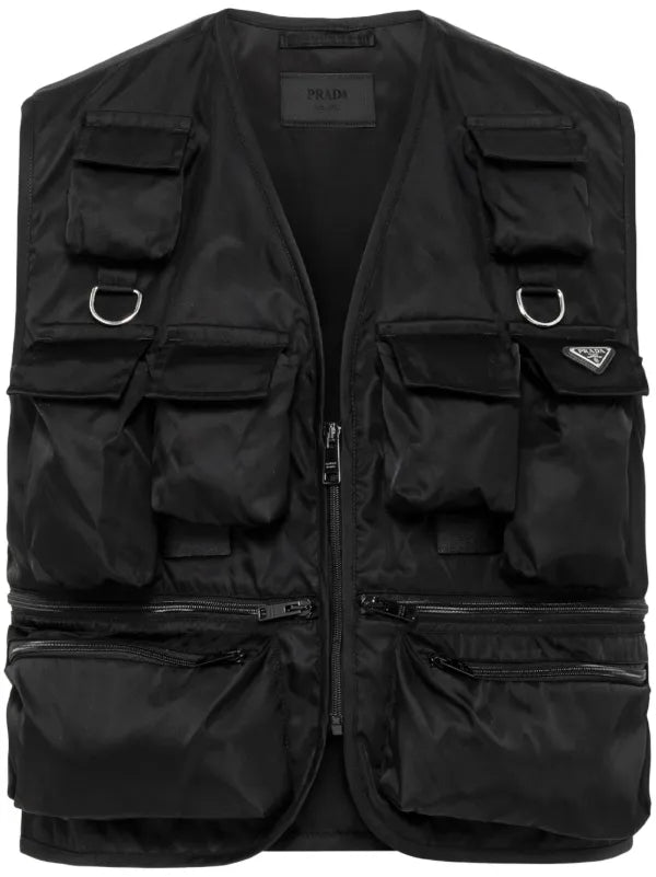 Prada gilet à poches cargo 10/10