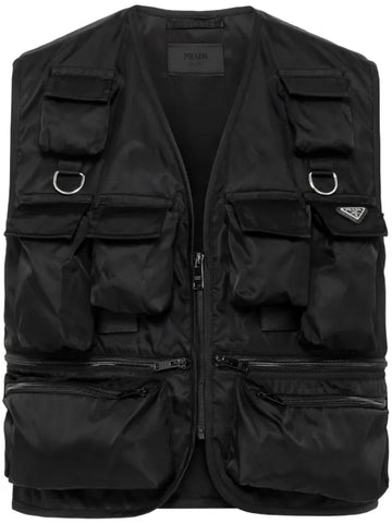 Prada gilet à poches cargo 10/10