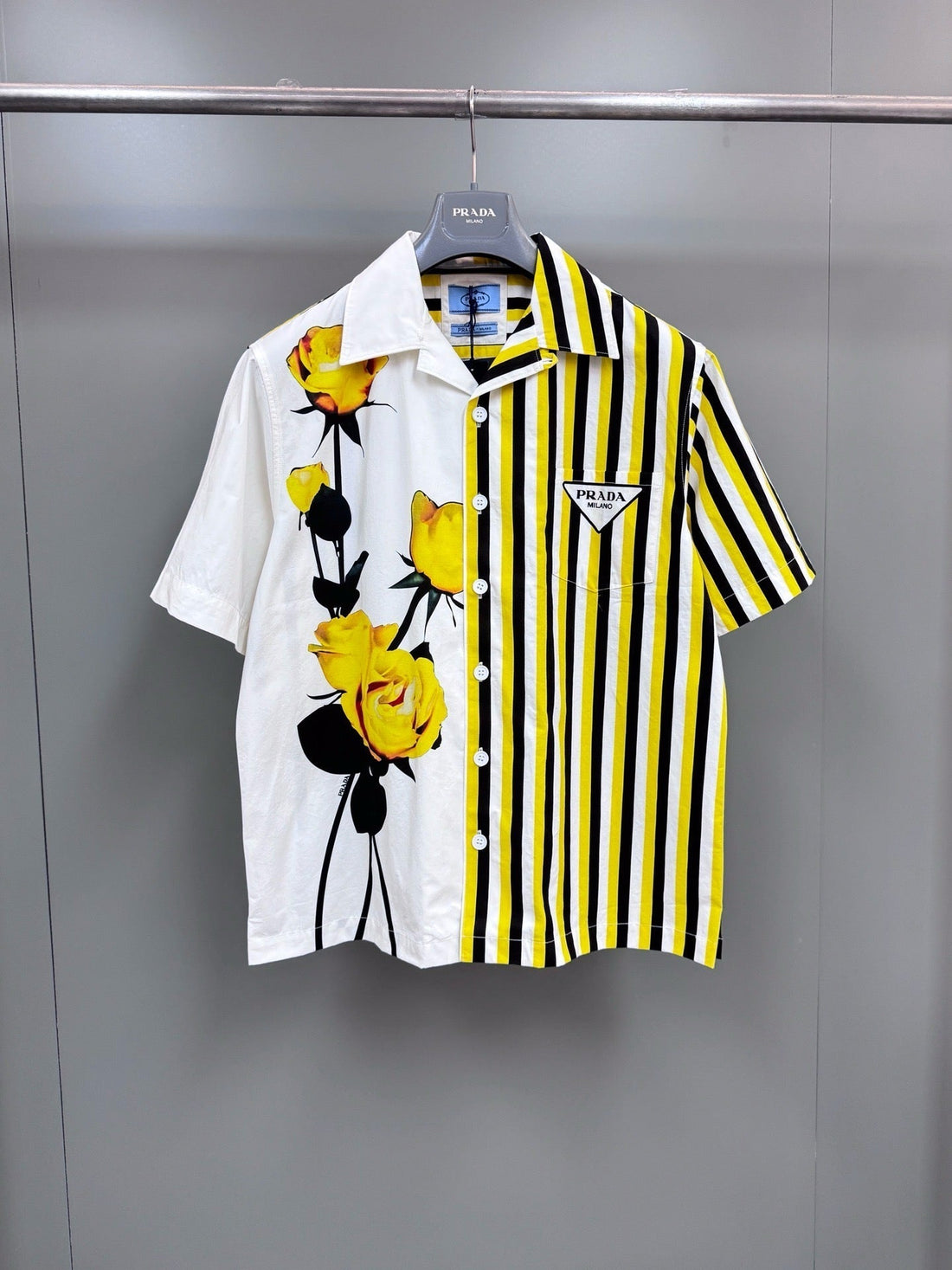 Chemise PRADA yellow flowers