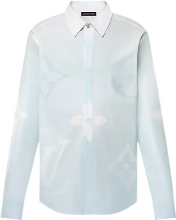 Chemise Lv Monogram blue sky