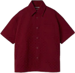 CHEMISE EN COTON OXFORD GUCCI SUPREME