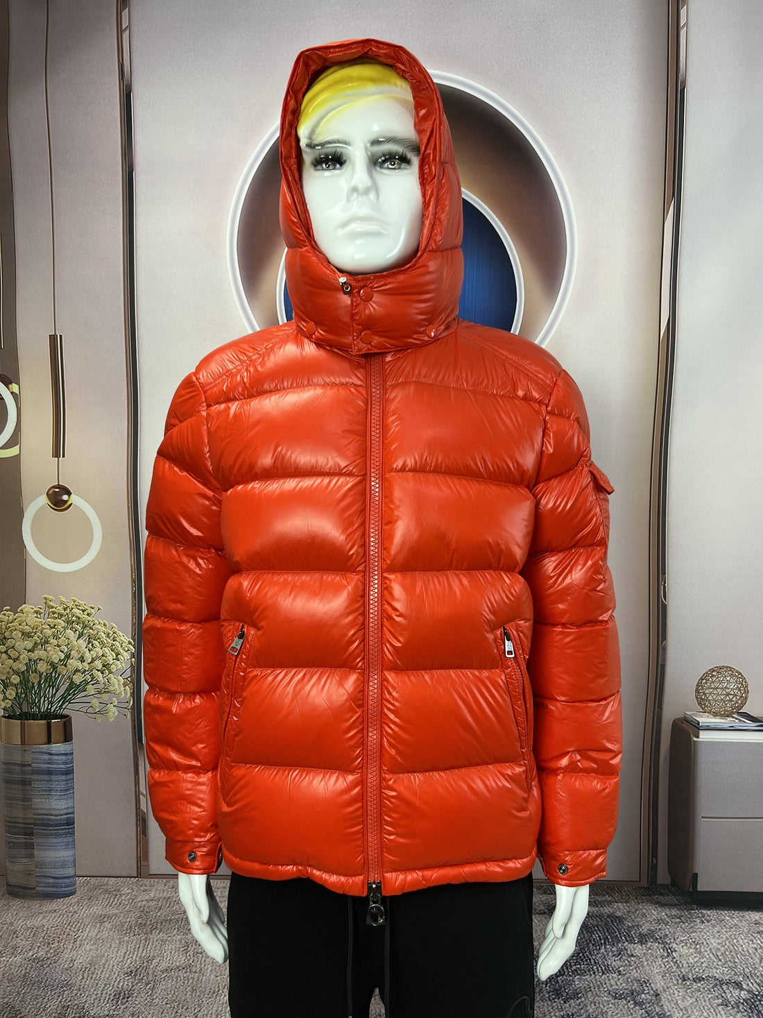 Doudoune Moncler Maya orange 2024