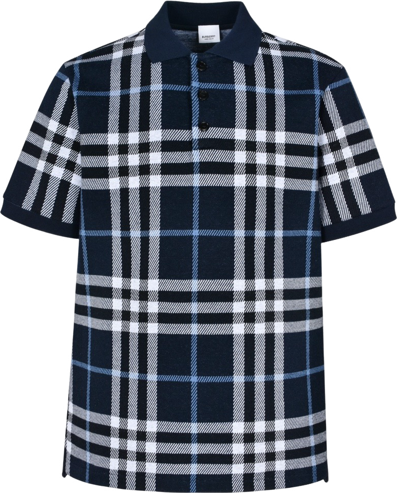 Polo Burberry bleu