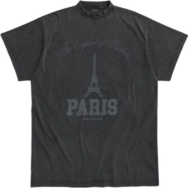 T-SHIRT BALENCIAGA NOIR