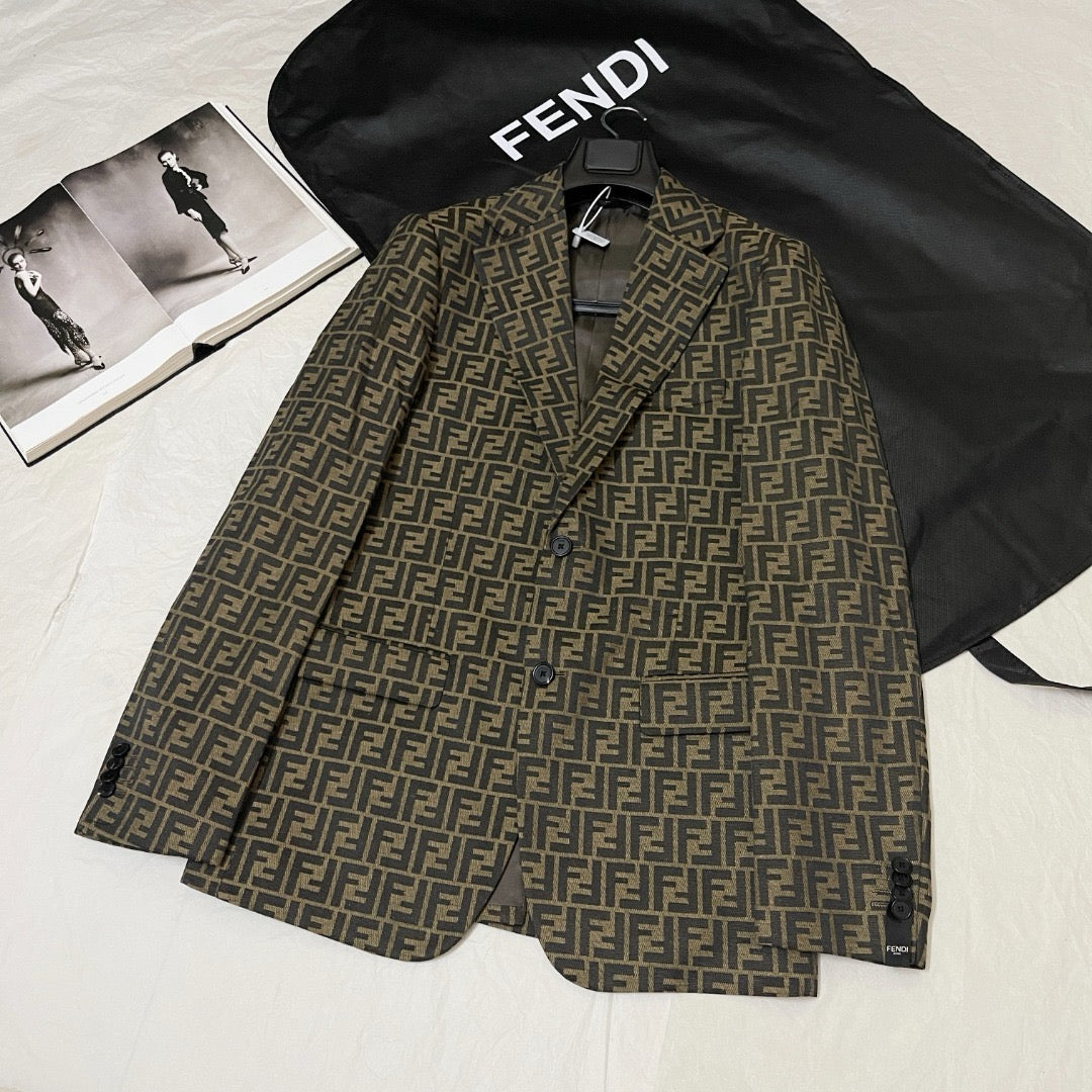 Blouson marron FENDI