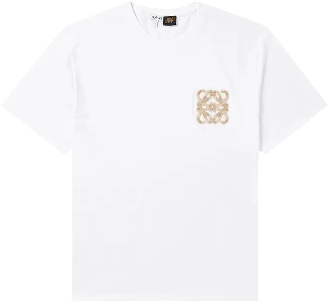Loewe Paula's Ibiza Relaxed Fit T-Shirt 'white '