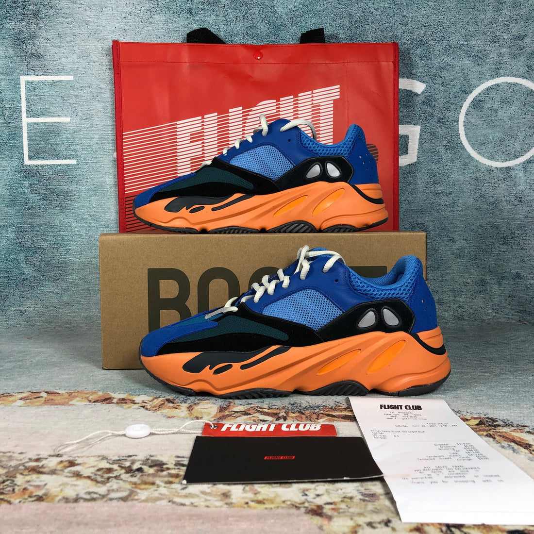 Add Boost 700 Bright Blue Flight club Authentification ✔️ 1:1 factures