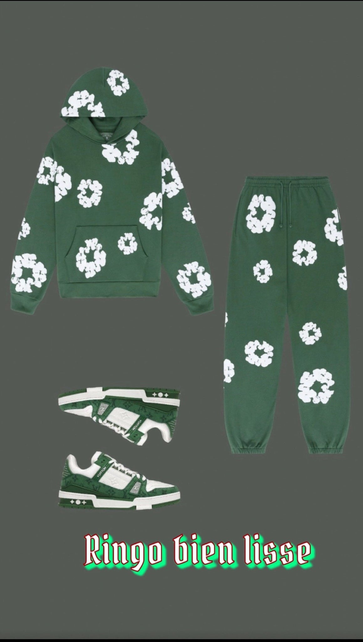 Style Green track tears