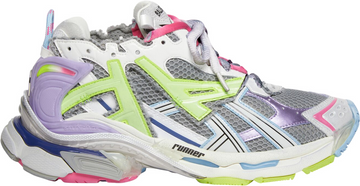 Balenciaga Runner violet fluo jaune facture