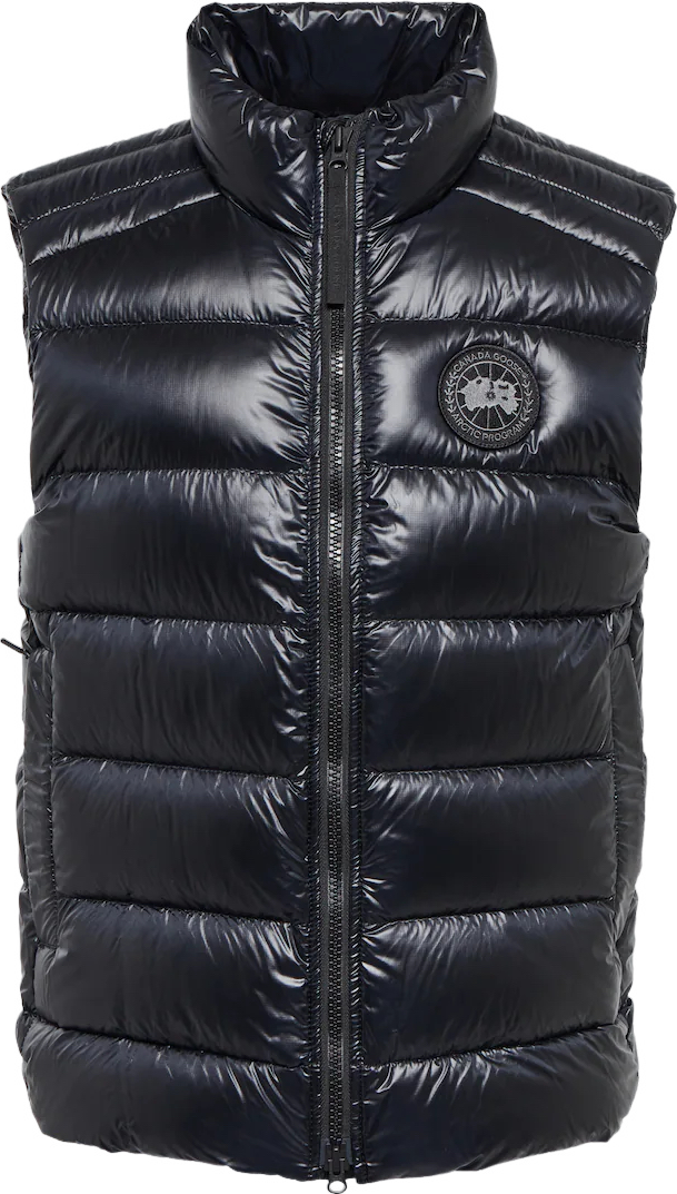 Canada Goose Gilet matelassé crofton finition noir facture 2024