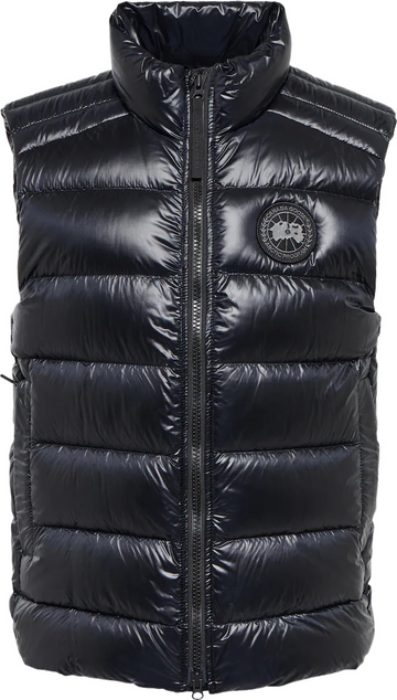 Canada Goose Gilet matelassé crofton finition noir facture 2024