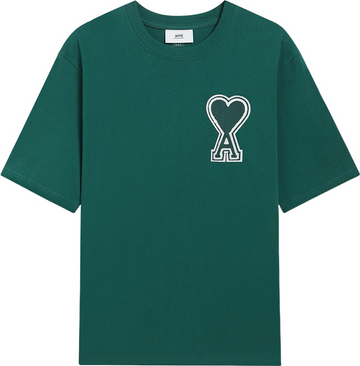 T-shirt vert à logo ami de cœur