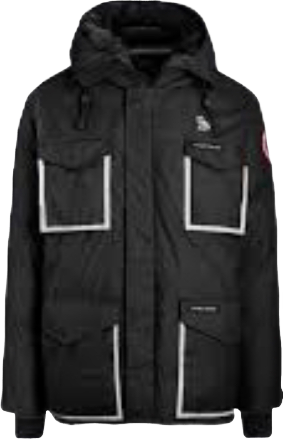 Canada Goose x Ovo Chiliwack  long model Black