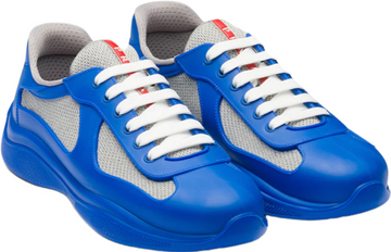 Sneakers Prada America ´ s Cup blue Gomme & tissu bike