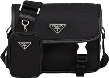 Sacoche Prada Noir nylon  facture